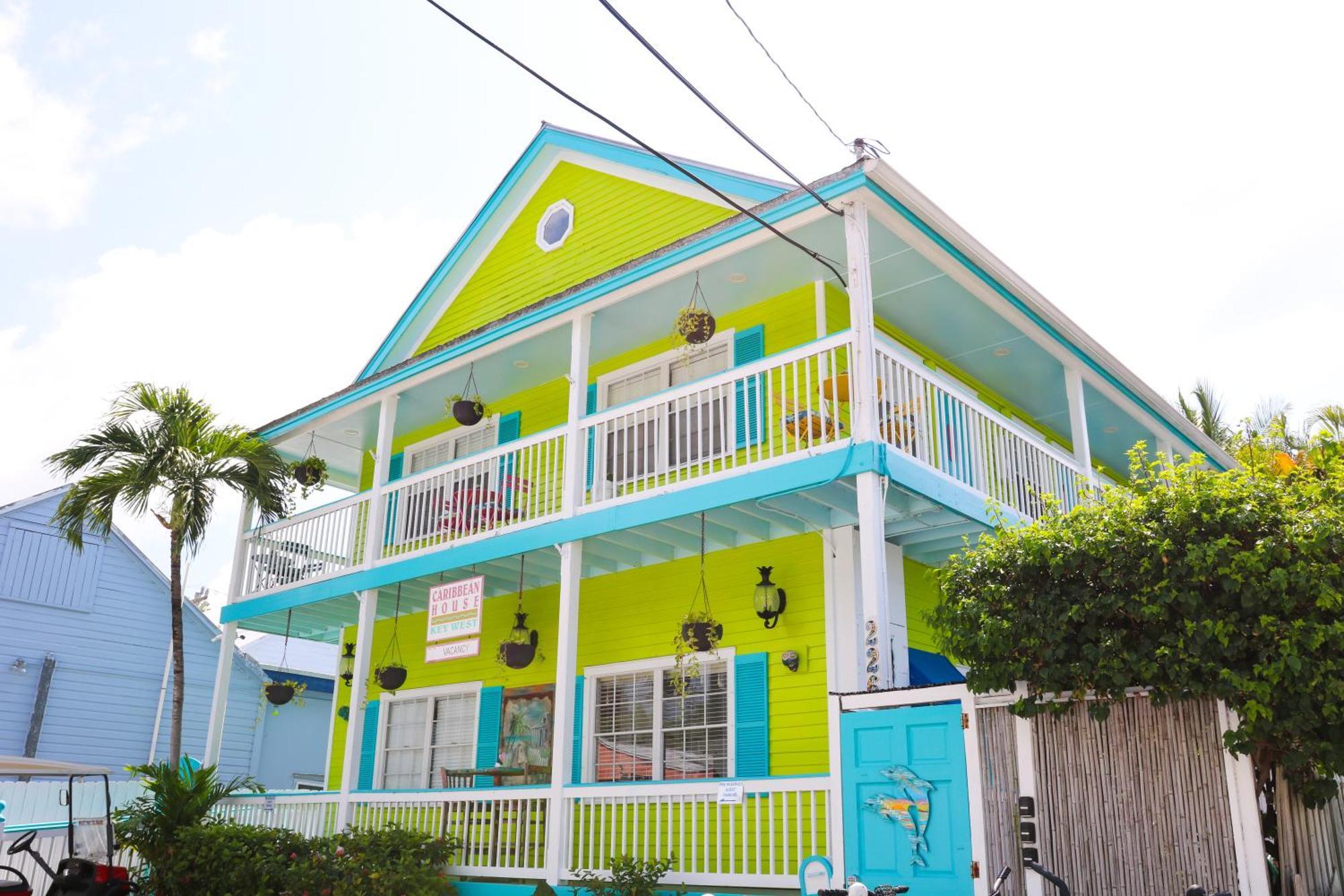 Caribbean House Hotell Key West Exteriör bild
