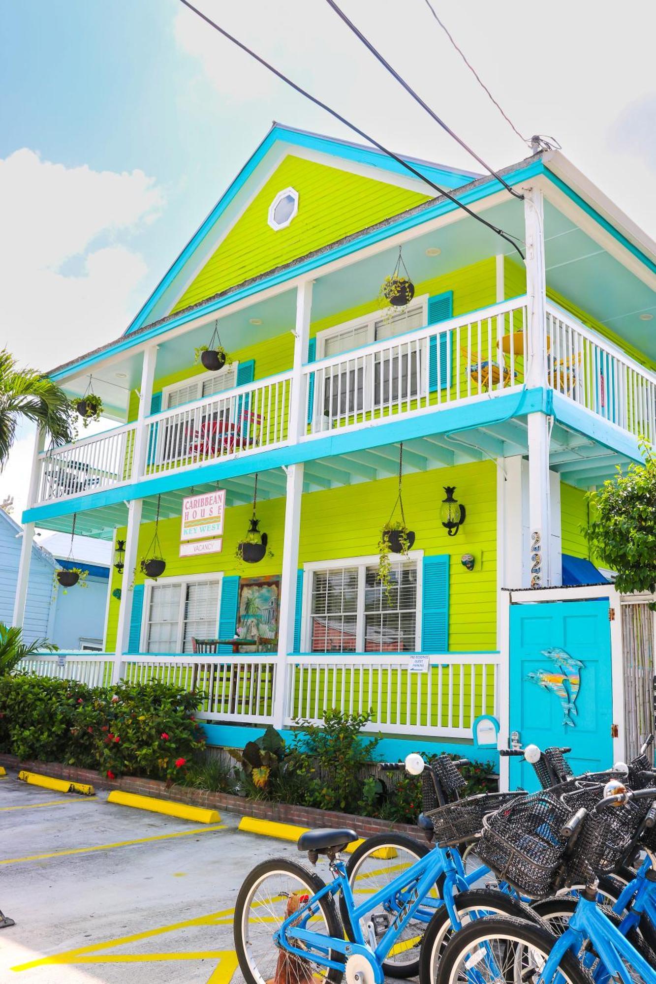 Caribbean House Hotell Key West Exteriör bild
